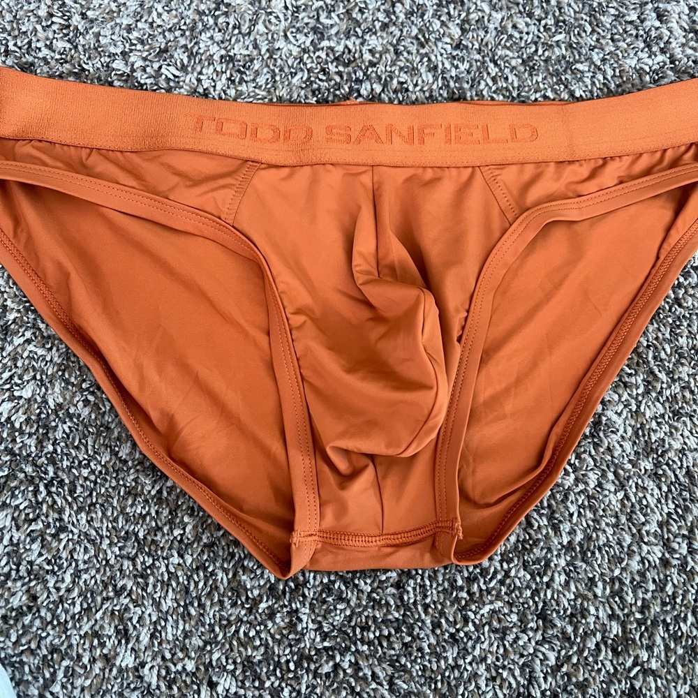 Todd Sanfield Men's Burnt Orange Briefs